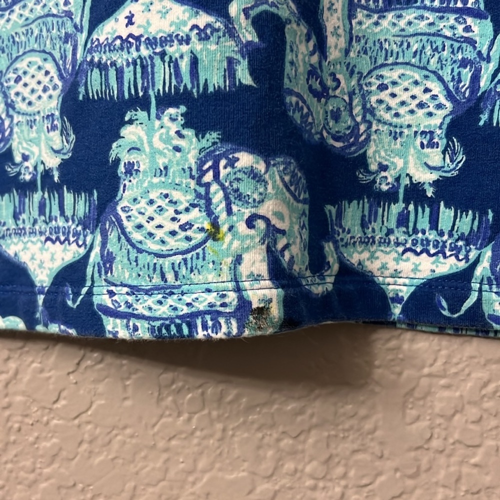 4 for $20 Lilly  girls elephant 🐘 shift/swim cover up terry material size L 8-10 - Picture 2 of 9